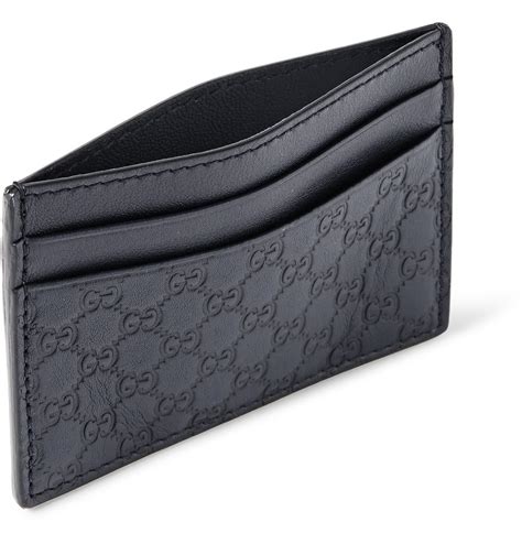 gucci credit card holder price|gucci wallet card holder men.